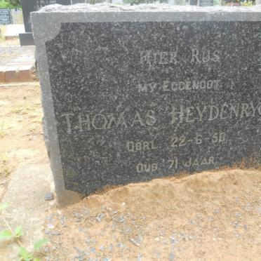 HEYDENRYCH Thomas -1950