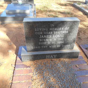 HAY James Louis 1917-1984