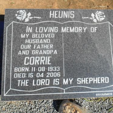 HEUNIS Corrie 1933-2006