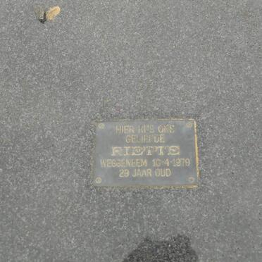 HAAST Riette, de -1979