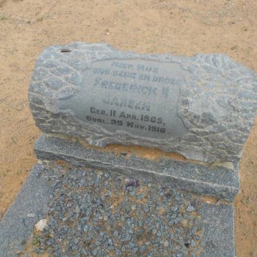 JANSEN Frederick ?. 1905-1918