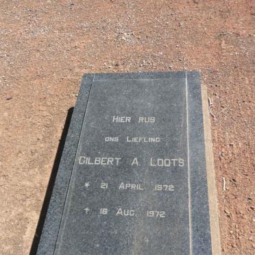 LOOTS Gilbert A. 1972-1972