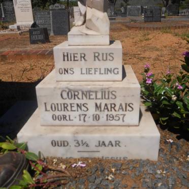 MARAIS Cornelius Lourens -1957