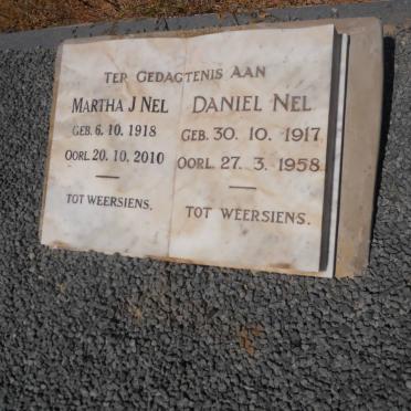 NEL Daniel  1917-1958 &amp; Martha J. 1918-2010
