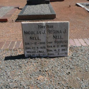 NELL Nicolas J. 1898-1970 &amp; Regina J. SCHOLTZ 1895-1967 :: NELL Willem 1923-1975