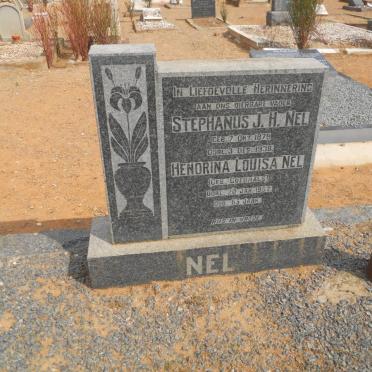 NEL Stephanus J.H. 1879-1938 &amp; Hendrina Louisa GOEDHALS -1952