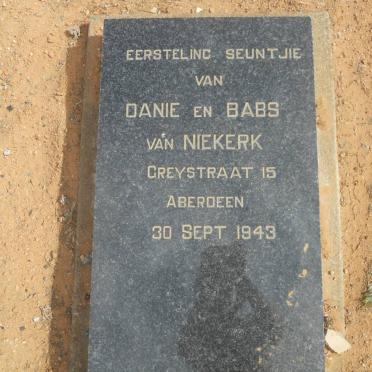 NIEKERK, van -1943