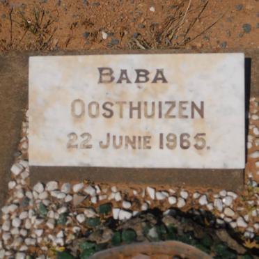 OOSTHUIZEN Baba -1965