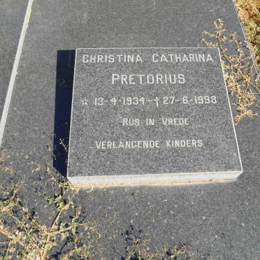 PRETORIUS Christina Catharina 1934-1998
