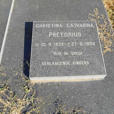 PRETORIUS Christina Catharina 1934-1998