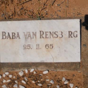 RENSBURG Baba, van -1965