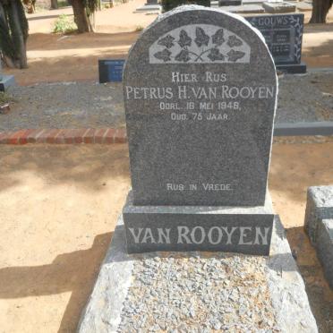 ROOYEN Petrus H., van -1948