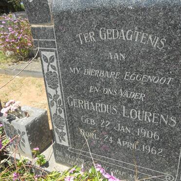 RAUTENBACH Gerhardus Lourens 1906-1962