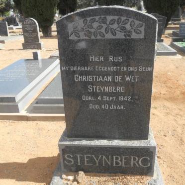 STEYNBERG Christiaan de Wet -1942