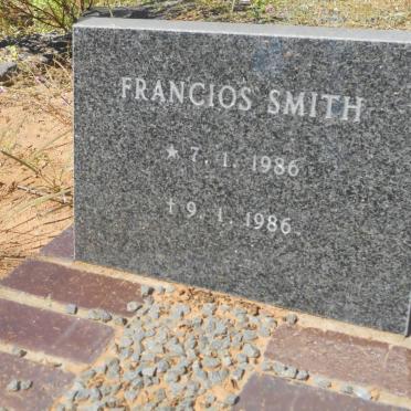 SMITH Francios 1986-1986