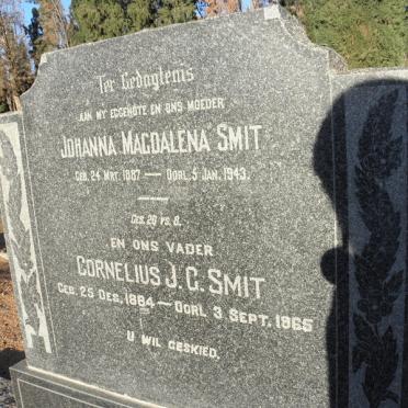 SMIT Cornelius J.G. 1884-1965 &amp; Johanna Magdalena 1887-1943