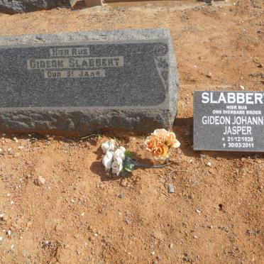 SLABBERT Gideon :: SLABBERT Gideon Johannes Jasper 1926-2011