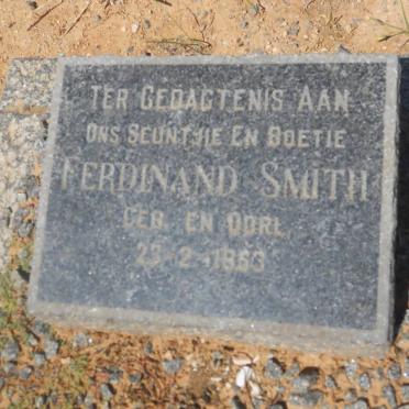 SMITH Ferdinand -1963