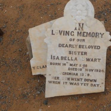 SWART Isabella 1908-1924