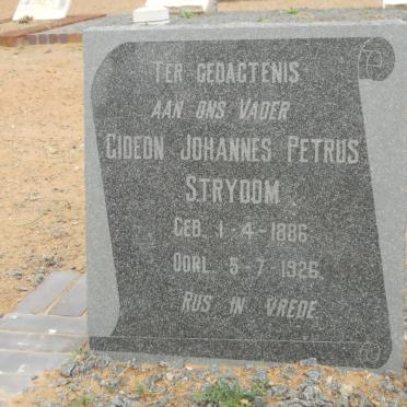 STRYDOM Gideon Johannes Petrus 1886-1926
