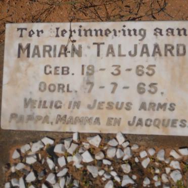TALJAARD Marian 1965-1965