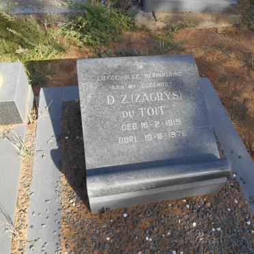 TOIT D.Z., du 1915-1976