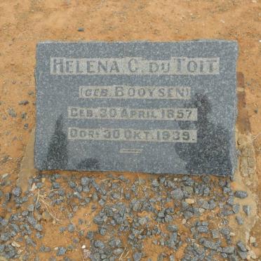 TOIT Helena C., du nee BOOYSEN 1857-1939