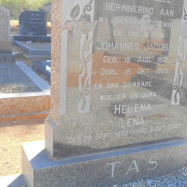 TAS Johannes Jacobus 1921-1969 &amp; Helena 1929-2004