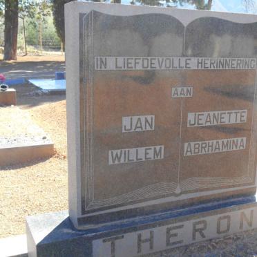THERON Jan Willem &amp; Jeanette Abrhamina