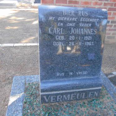 VERMEULEN Carl Johannes 1921-1967