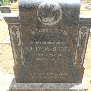 VICTOR Willem Daniel 1928-1952