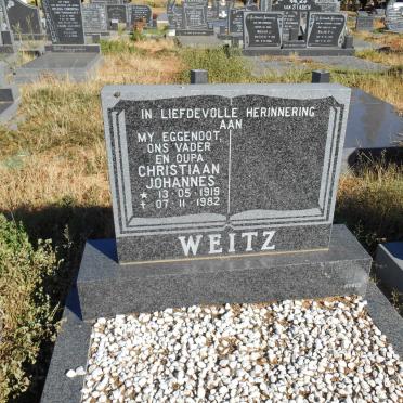 WEITZ Christiaan Johannes 1919-1982