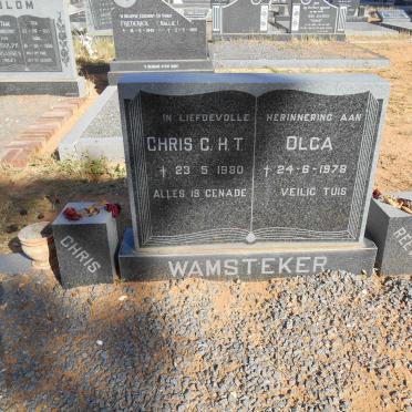 WAMSTEKER Chris C.H.T. -1980 &amp; Olga -1978