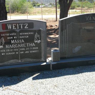 ZYL Willie, van 1910-1999 :: WEITZ Maria Margaretha 1915-2005
