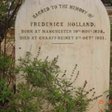 HOLLAND Frederick 1828-1881