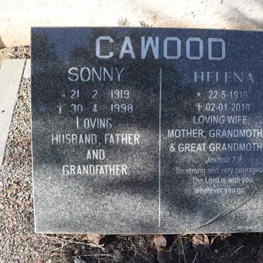 CAWOOD Sonny 1919-1998 & Helena 1919-2010
