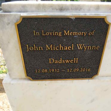 DADSWELL George Hemsley 1893-1960 & Wynifred Enid -1936 :: DADSWELL John Michael Wynne 1932-2016_3