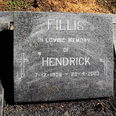 FILLIS Hendrick 1906-2003