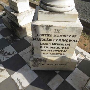 MEREDITH Harry 1864-1939 & Clara EVANS 1860-1942 :: MEREDITH Norman 1897-1927 :: KINGWILL Maude Soley MEREDITH -1944_3