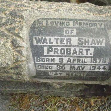 PROBART Walter Shaw 1878-1944