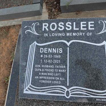 ROSSLEE Dennis 1949-2021