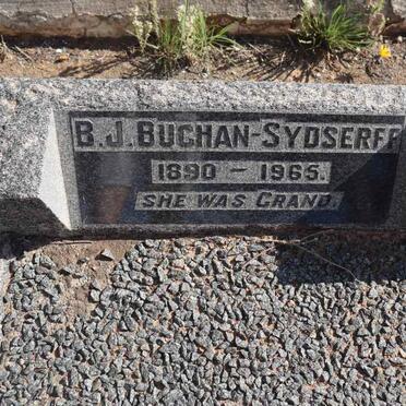 SYDSERFF B.J., BUCHAN- 1890-1965