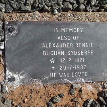 SYDSERFF Alexander Rennie, BUCHAN- 1921-1987