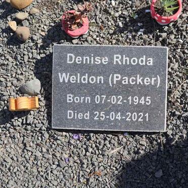 WELDON Francis John 1941-2017 & Denise Rhoda PACKER 1945-2021_2