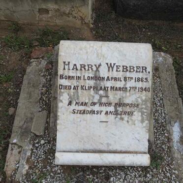 WEBBER Harry 1865-1940