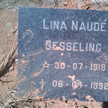 BESSELING Lina Naude 1918-1992