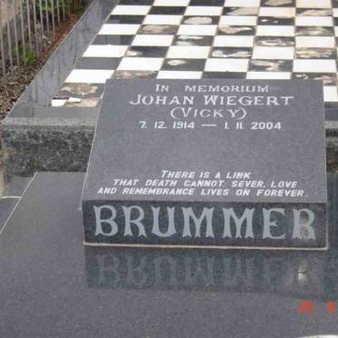 BRUMMER Johan Wiegert 1914-2004