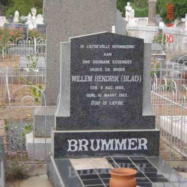 BRUMMER Willem Hendrik 1892-1967