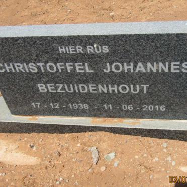 BEZUIDENHOUT Christoffel Johannes 1938-2016