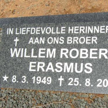 ERASMUS Willem Robert 1949-2013